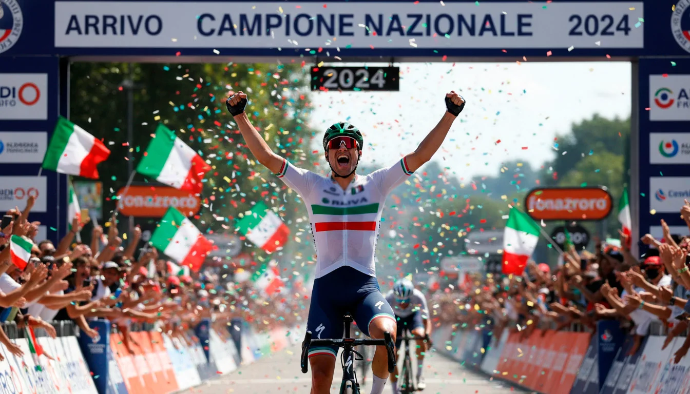 Campionati italiani di ciclismo 2025 maglia tricolore